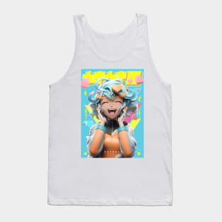 The cake lover - Be Proud Selection | Kawaii Aesthetic Anime Girl Manga Cute Pop Art  3D Design | PROUD OTAKU Tank Top